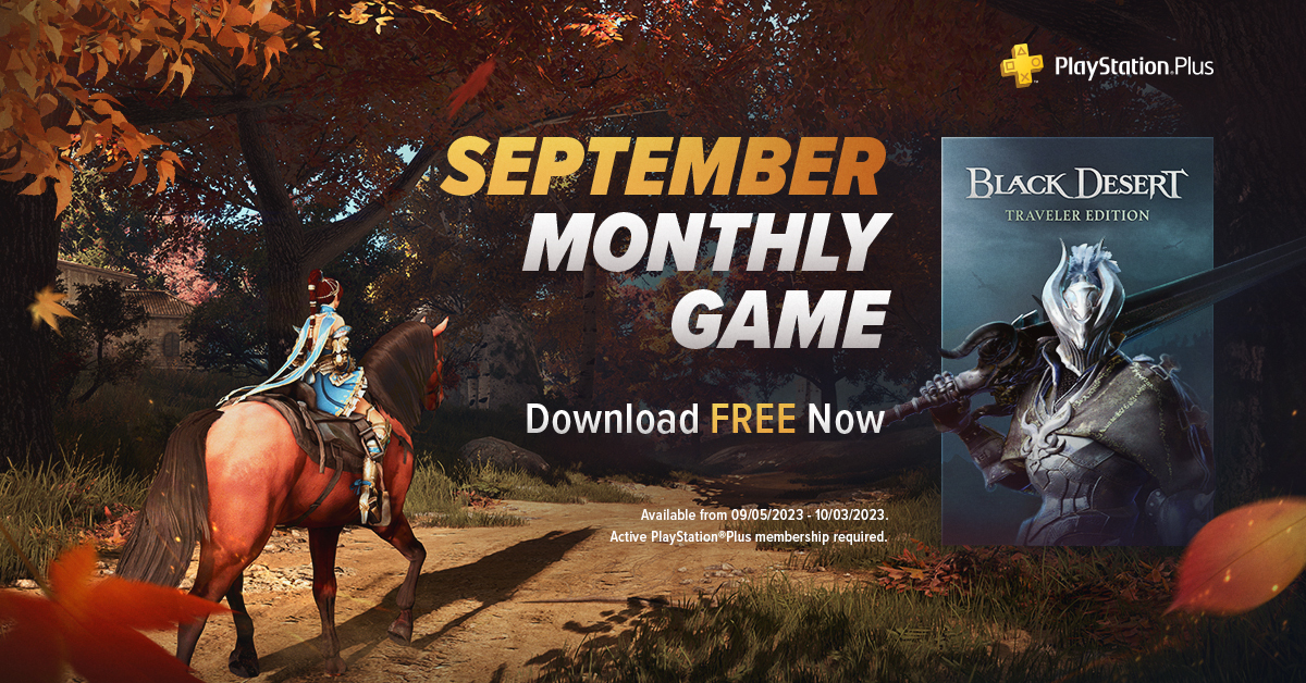 Black Desert gratuit sur PlayStation avec le PS+ !